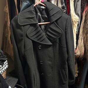 Kieu’s Black Pea Coat for Women